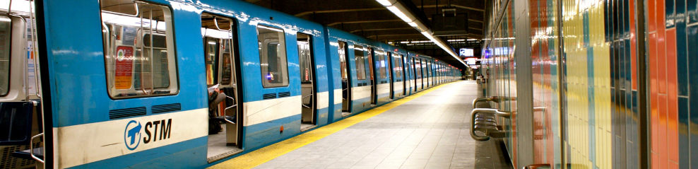 Métro de Montréal (Source: Wikipédia, utilisateur Alexcaban)