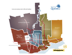 Arrondissements de la Ville de Québec